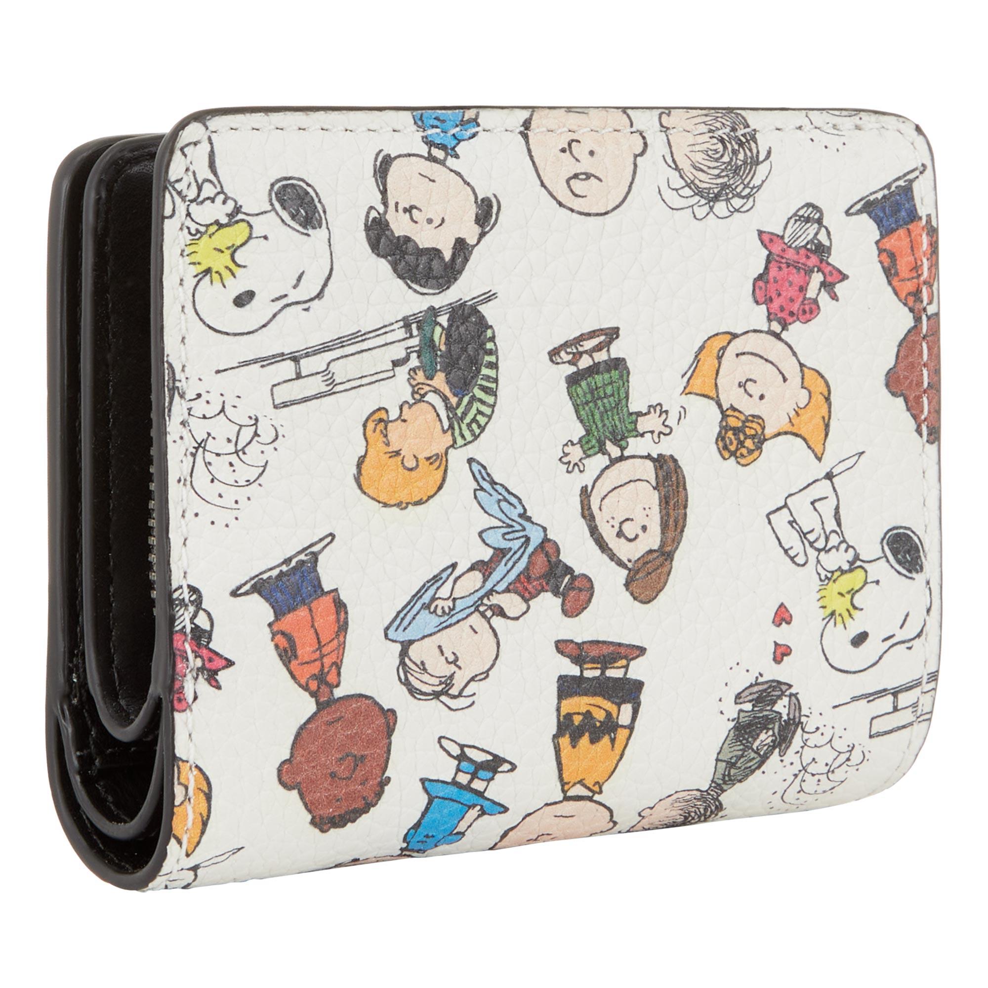 Peanuts Leather Foldover Wallet